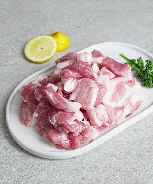 전남 무안 무항생제 앞다리살 500g(찌개용)